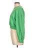 Wild Fable 100% Cotton Green Pullover Sweater Size L - photo 5