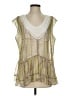 One September 100% Polyester Ivory Sleeveless Blouse Size S - photo 1
