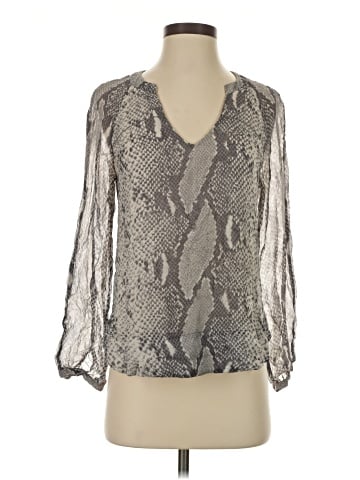 Diane von Furstenberg Long Sleeve Blouse (view 1)