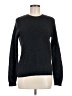 Theory 100% Cashmere Solid Black Gray Cashmere Pullover Sweater Size M - photo 1