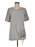 IMAN Gray Short Sleeve Top Size M - photo 1