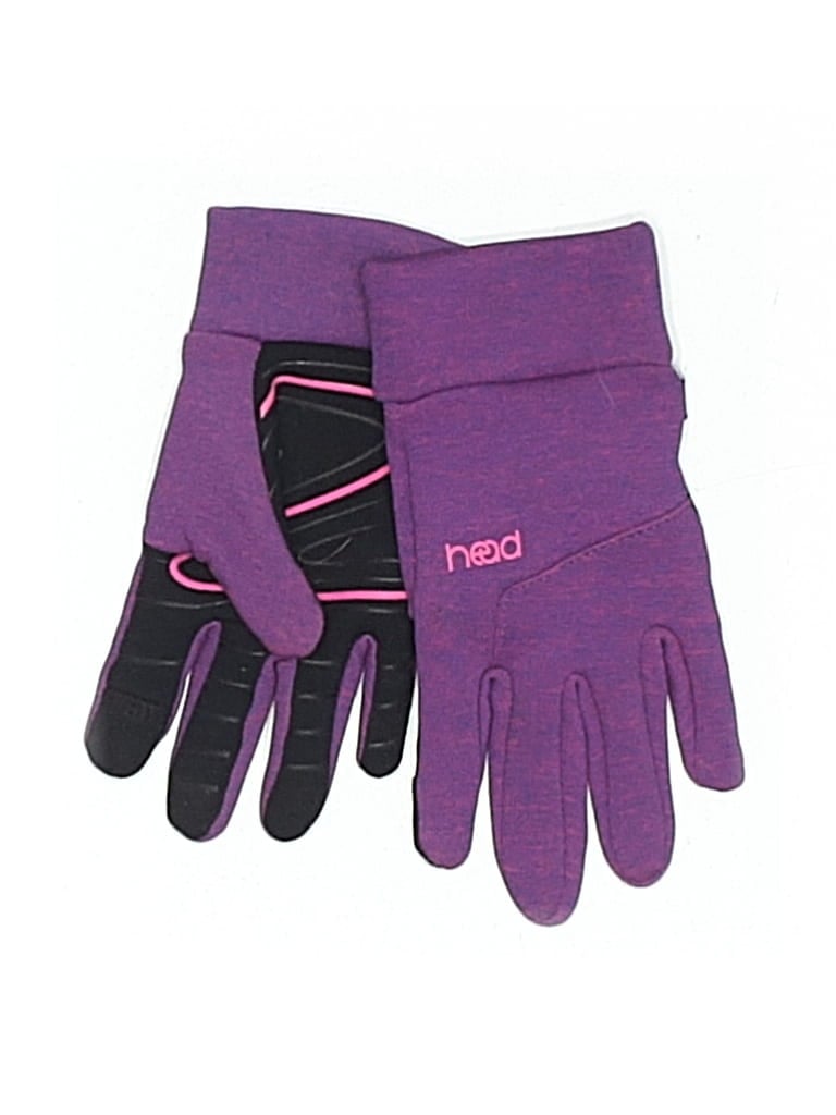 Pre-owned Head Kids' Gloves In Purple