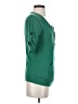 BCBGMAXAZRIA 100% Cashmere Green 3/4 Sleeve Top Size XS - photo 4
