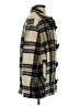 Veronica Beard Plaid Brown Wool Coat Size 0 - photo 4