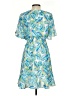 Heyson 100% Polyester Tropical Blue Casual Dress Size S - photo 2