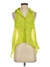 Grane 100% Polyester Green Sleeveless Blouse Size S - photo 1