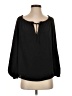 Joe Fresh 100% Polyester Black 3/4 Sleeve Blouse Size S - photo 1