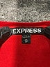 Express Solid Red Casual Dress Size XS - photo 7