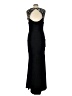 Xscape 100% Polyester Solid Black Cocktail Dress Size 12 - photo 2
