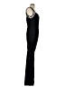 Xscape 100% Polyester Solid Black Cocktail Dress Size 12 - photo 4