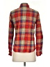 J. McLaughlin Plaid Red Long Sleeve Button-Down Shirt Size 2 - photo 2