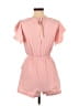 Angashion 100% Cotton Solid Pink Romper Size M - photo 2