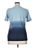 Covington 100% Cotton Blue Short Sleeve Top Size XL - photo 2