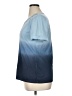 Covington 100% Cotton Blue Short Sleeve Top Size XL - photo 5