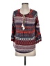 19 Cooper Red 3/4 Sleeve Blouse Size S - photo 1