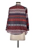 19 Cooper Red 3/4 Sleeve Blouse Size S - photo 2
