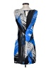 Milly Graphic Blue Cocktail Dress Size 2 - photo 2