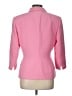 Le Suit 100% Polyester Solid Pink Blazer Size 10 - photo 2