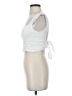 Hollister White Short Sleeve Top Size S - photo 5