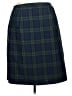 rsvp by TALBOTS 100% Polyester Plaid Blue Formal Skirt Size 14 - photo 2