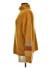 Roolee Color Block Orange Turtleneck Sweater Size M - photo 5
