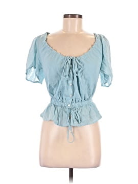 7 For All Mankind Short Sleeve Blouse (view 1)