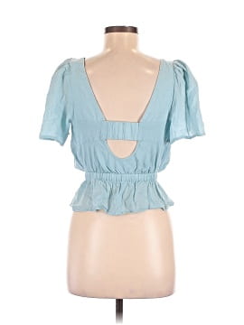 7 For All Mankind Short Sleeve Blouse (view 2)