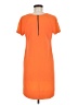 WAYF Solid Orange Casual Dress Size M - photo 2