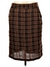 Notations Tweed Brown Casual Skirt Size 10 - photo 1