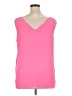Lilly Pulitzer 100% Polyester Pink Sleeveless Blouse Size XL - photo 2