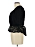 Haute Monde Black 3/4 Sleeve Blouse Size L - photo 5