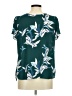 41Hawthorn 100% Polyester Teal Short Sleeve Blouse Size M - photo 2