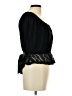 Haute Monde Black 3/4 Sleeve Blouse Size L - photo 4