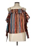 Alythea Brown Sleeveless Blouse Size L - photo 1