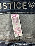 Justice Graphic Blue Jeans Size 16 - photo 3