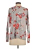 Joie Floral Gray Pullover Sweater Size S - photo 2