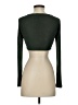Elodie Green Long Sleeve Top Size S - photo 2