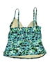 Assorted Brands Print Blue Swimsuit Top Size 16 - photo 2