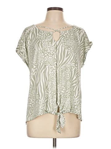 Absolutely Famous Short Sleeve Blouse (view 1)
