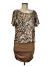 2b bebe 100% Polyester Gold Cocktail Dress Size M - photo 1
