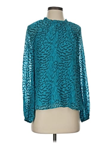 Lilly Pulitzer Long Sleeve Silk Top (view 1)