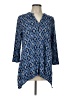 Chico's Blue 3/4 Sleeve Blouse Size L - photo 1