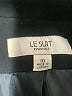 Le Suit 100% Polyester Black Blazer Size 10 - photo 6