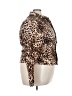 Lularoe Animal Print Brown Jacket Size 24 - 26 - photo 4