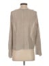 Eileen Fisher 100% Linen Metallic Tan Pullover Sweater Size S - photo 2