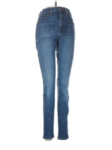 Madewell Tall 10" High-Rise Skinny Jeans in Danny Wash: TENCEL&trade; Denim Edition (view 1)