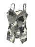 Miraclesuit Print Gray Swimsuit Top Size 12 - photo 1
