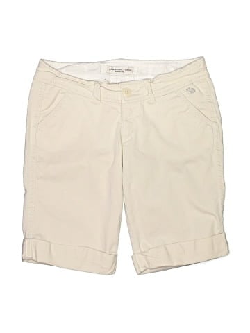 Abercrombie & Fitch Khaki Shorts (view 1)