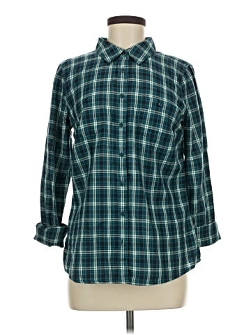 St. John's Bay Long Sleeve Button-Down Shirt (view 1)