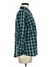 St. John's Bay 100% Cotton Plaid Teal Long Sleeve Button-Down Shirt Size M - photo 4